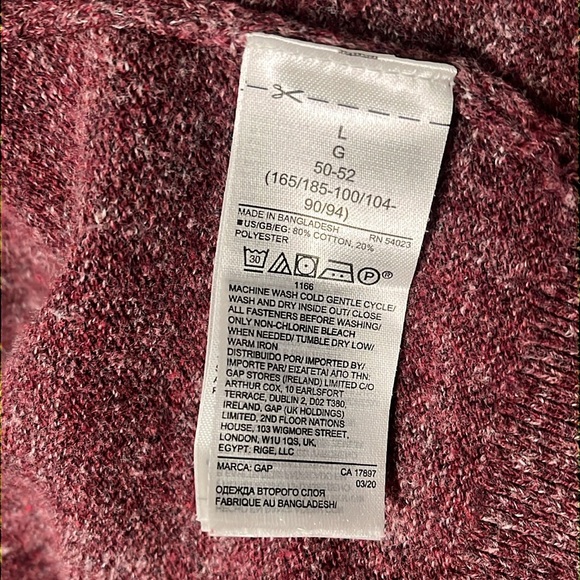 Men's Gap full zip sweater - Picture 5 of 12